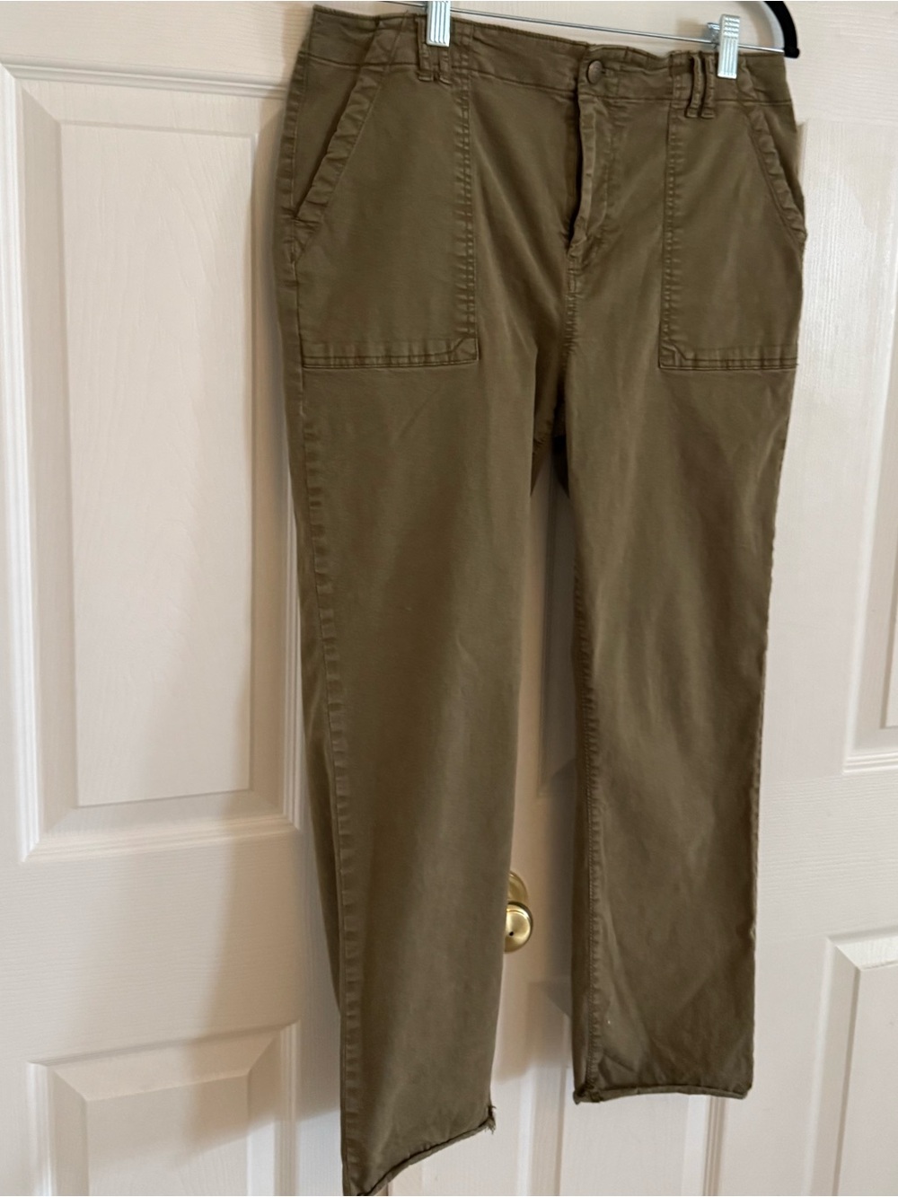 Pilcro Women’s Olive Green Utility Pants Anthropologie
